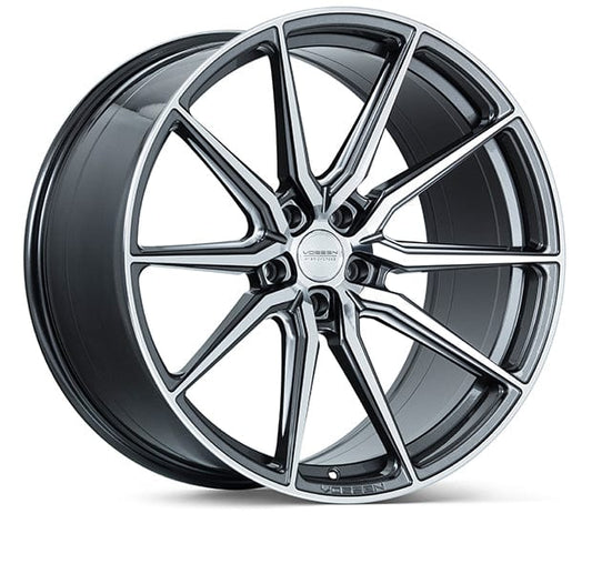 Vossen HF3 24" 5x150 Gloss Graphite Polished