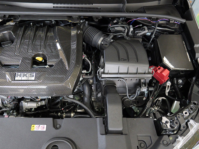 HKS Dry Carbon Fuse Box Cover - Toyota GR Corolla 2023+