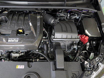 HKS Dry Carbon Fuse Box Cover - Toyota GR Corolla 2023+