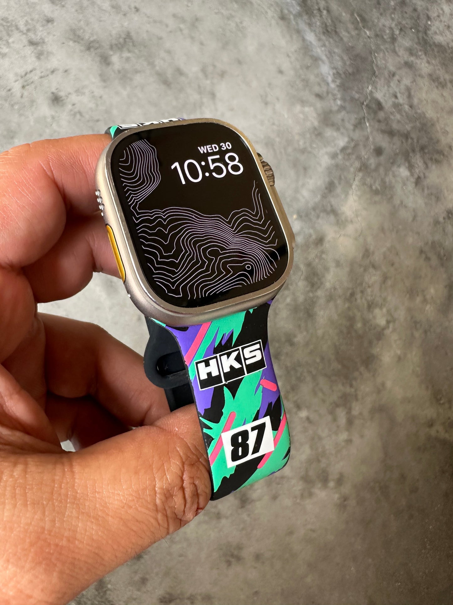 HKS Apple Watch Band - Oil Color /  Size L