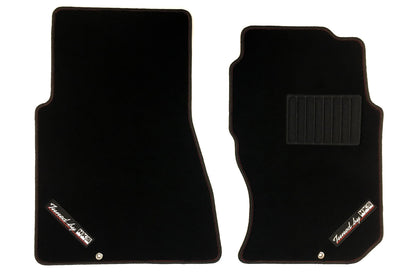 HKS Floor Mat Set (Front - Black) - Nissan Skyline GT-R R32 89-94