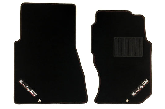 HKS Floor Mat Set (Front - Black) - Nissan Skyline GT-R R32 89-94