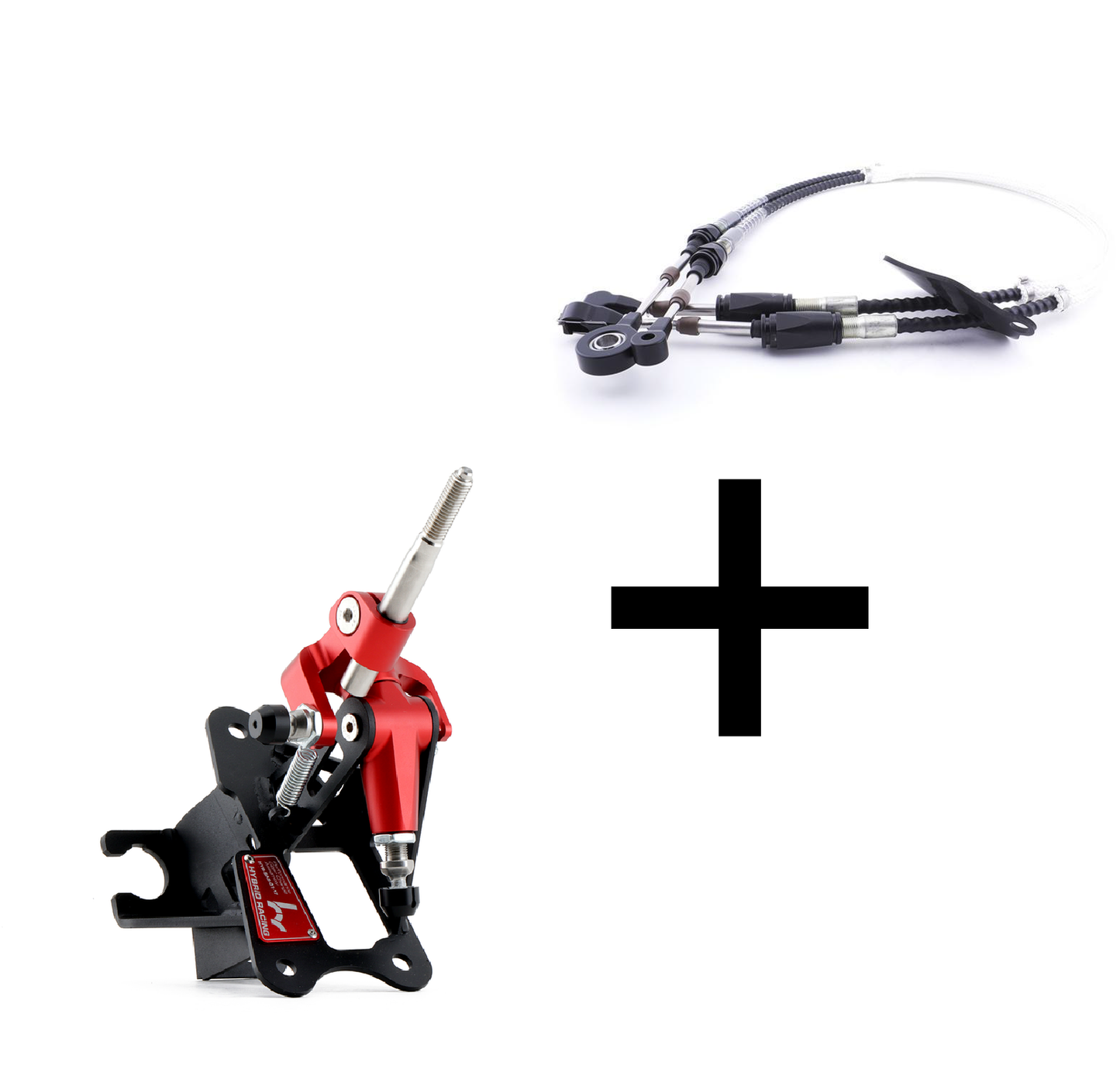 Hybrid Racing V3 Adjustable Short Shifter and Cable Combo: Honda Civic / Civic Si (06-11)