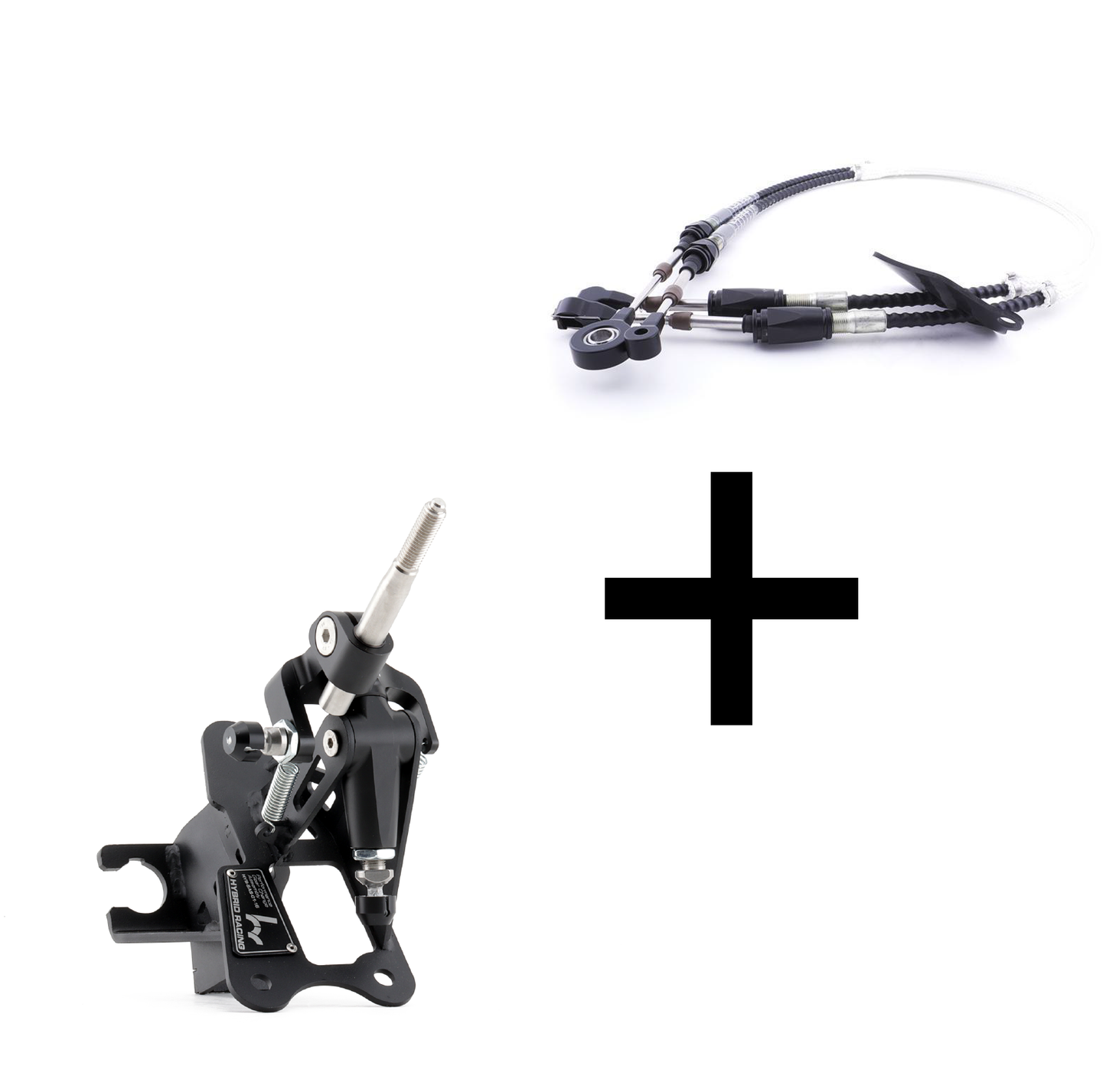 Hybrid Racing V3 Adjustable Short Shifter and Cable Combo: Honda Civic / Civic Si (06-11)