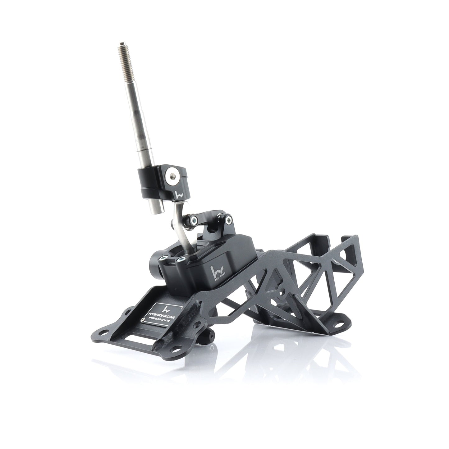 Hybrid Racing Adjustable Short Shifter: Honda Fit (15-20 GK5) / City (14-21 GM6) w/ Internal Spring +15mm/+45mm Knob Height