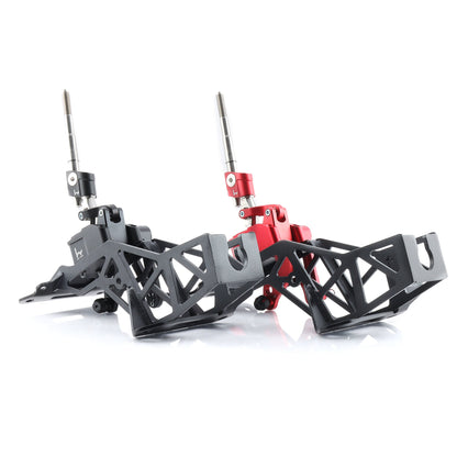 Hybrid Racing Adjustable Short Shifter: Honda Fit (15-20 GK5) / City (14-21 GM6) w/ Internal Spring +15mm/+45mm Knob Height