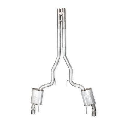 Stainless Works M24CBXPCR for 24-25 Mustang GT Catback Dual Tips Redline Sound X