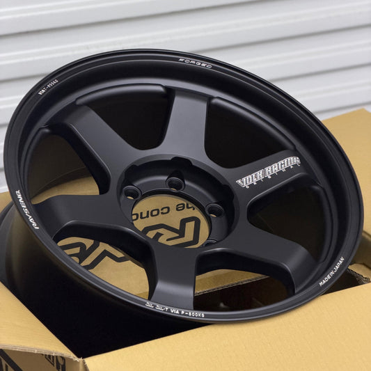 Volk Racing TE37 Ultra Large PCD M-Spec 18x9 +15 6x139.7 Matte Black (SET)