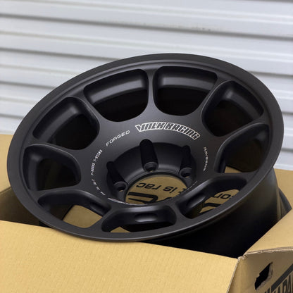 Volk Racing ZE40X 17x9 -20 6x139.7 Blast Black 2 (SET)