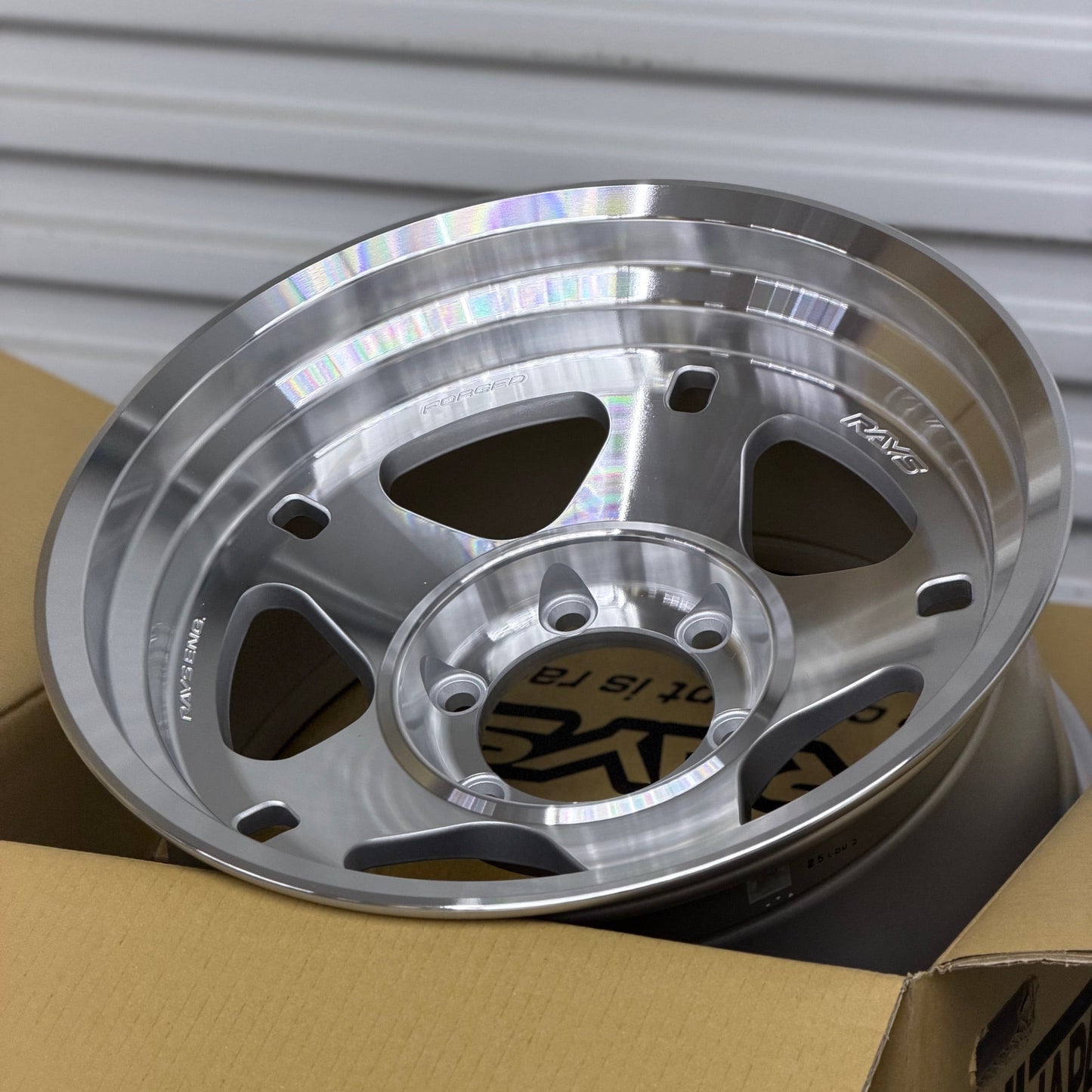 Rays Offroad 05X 17x9 -20 6x139.7 Diamond Silver / Full DC (SET)