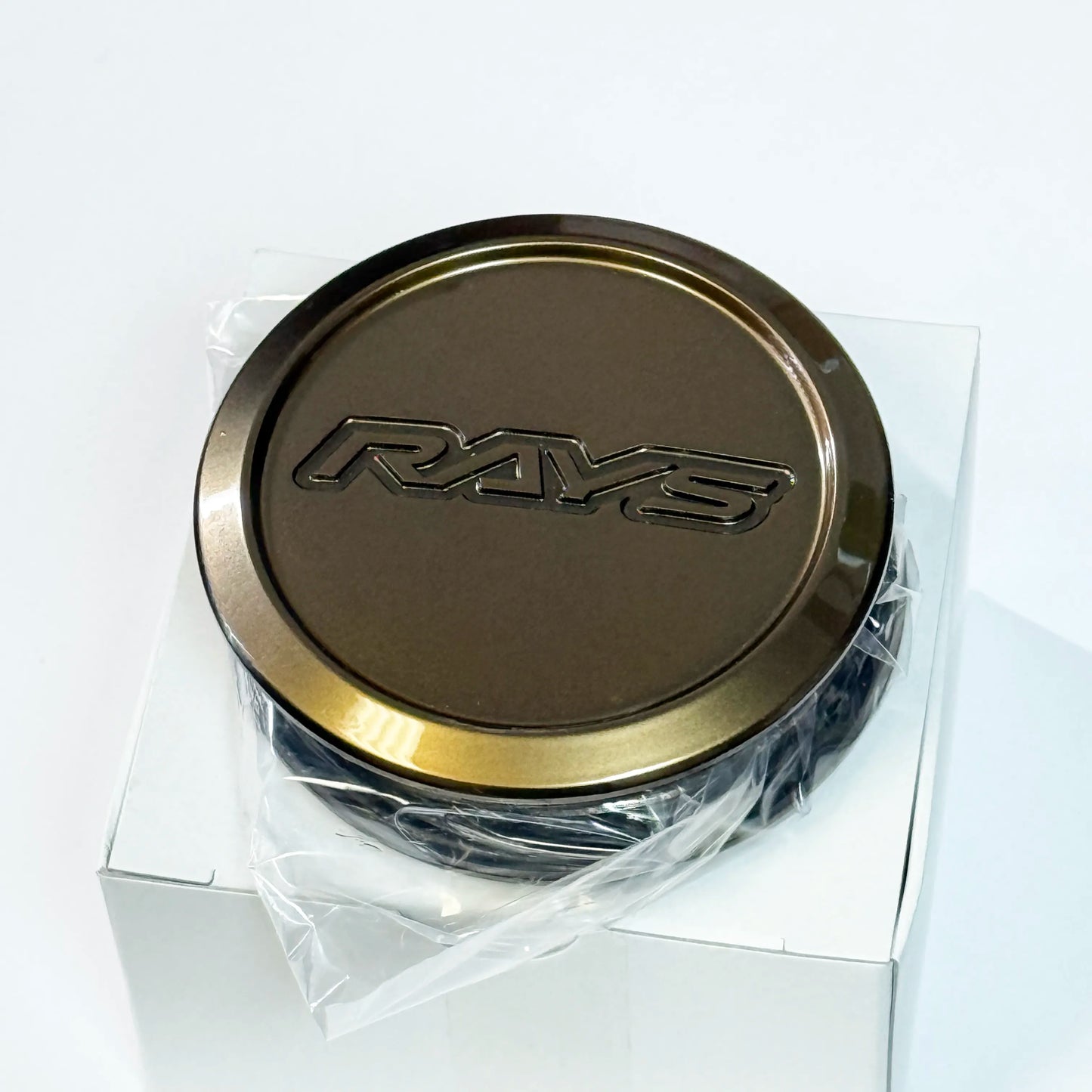 Rays Volk Racing Low Type Center Cap - Shining Bronze Metal (SET)