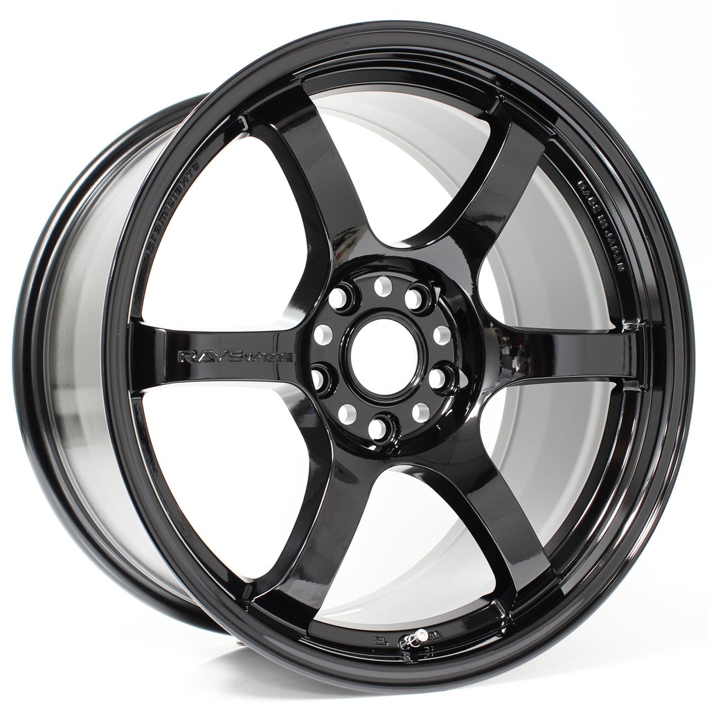 Gram Lights 57DR 18x9.5 +38 5x100 Glass Black (SET)