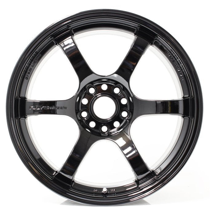 Gram Lights 57DR 18x9.5 +38 5x100 Glass Black
