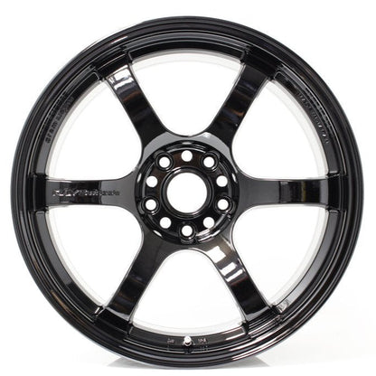 Gram Lights 57DR 18x9.5 +38 5x100 Glass Black