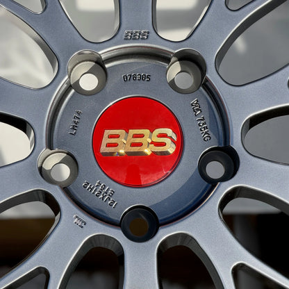 BBS LM 20x9 +42, 21x12 +64 5x130 Diamond Black (SET)