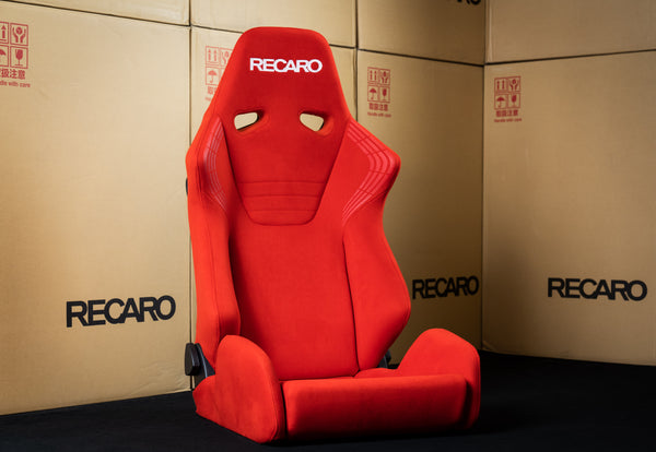 Recaro SR-6 KK100S Red Reclining Seat - WheelFlip