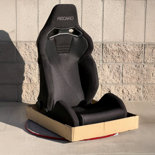Recaro SR-S BK100 Sport Seat - Kamui Black x Brilliant Mesh Silver