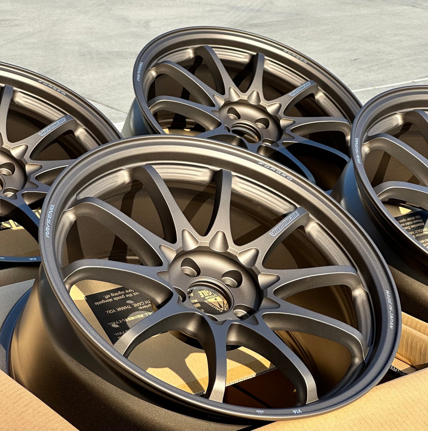 Volk Racing CE28N-Plus 18x9.5 +41 5x100 Blast Bronze (SET)