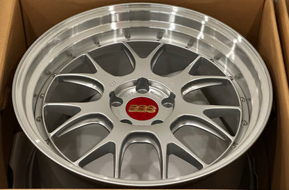 BBS LM-R 20x9.5 +23, 20x11 +40 5x120 Diamond Silver (SET)