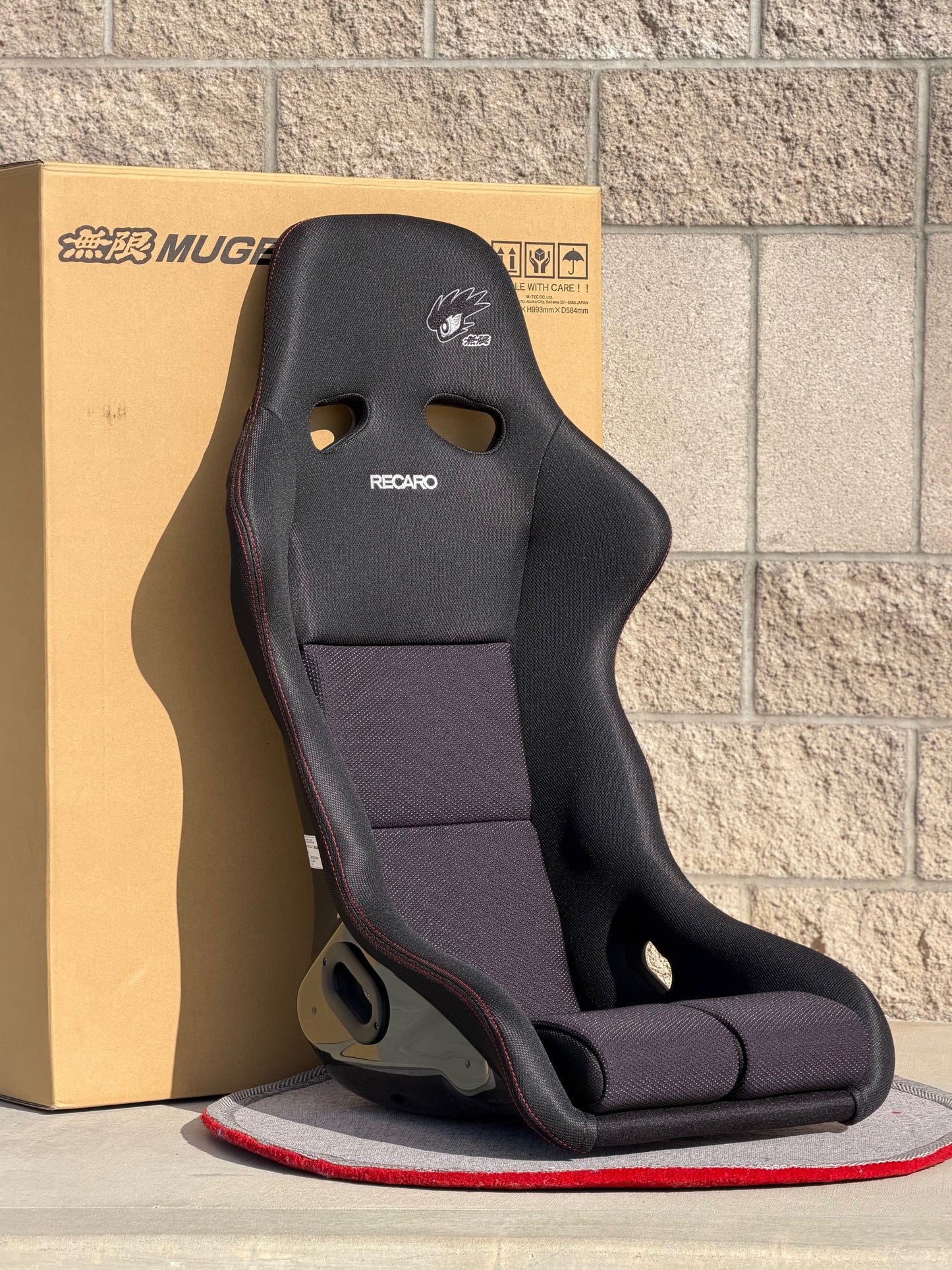Mugen MS-C Full Bucket Seat with Civic Type R FL5 Rails - Left/Right (PAIR)