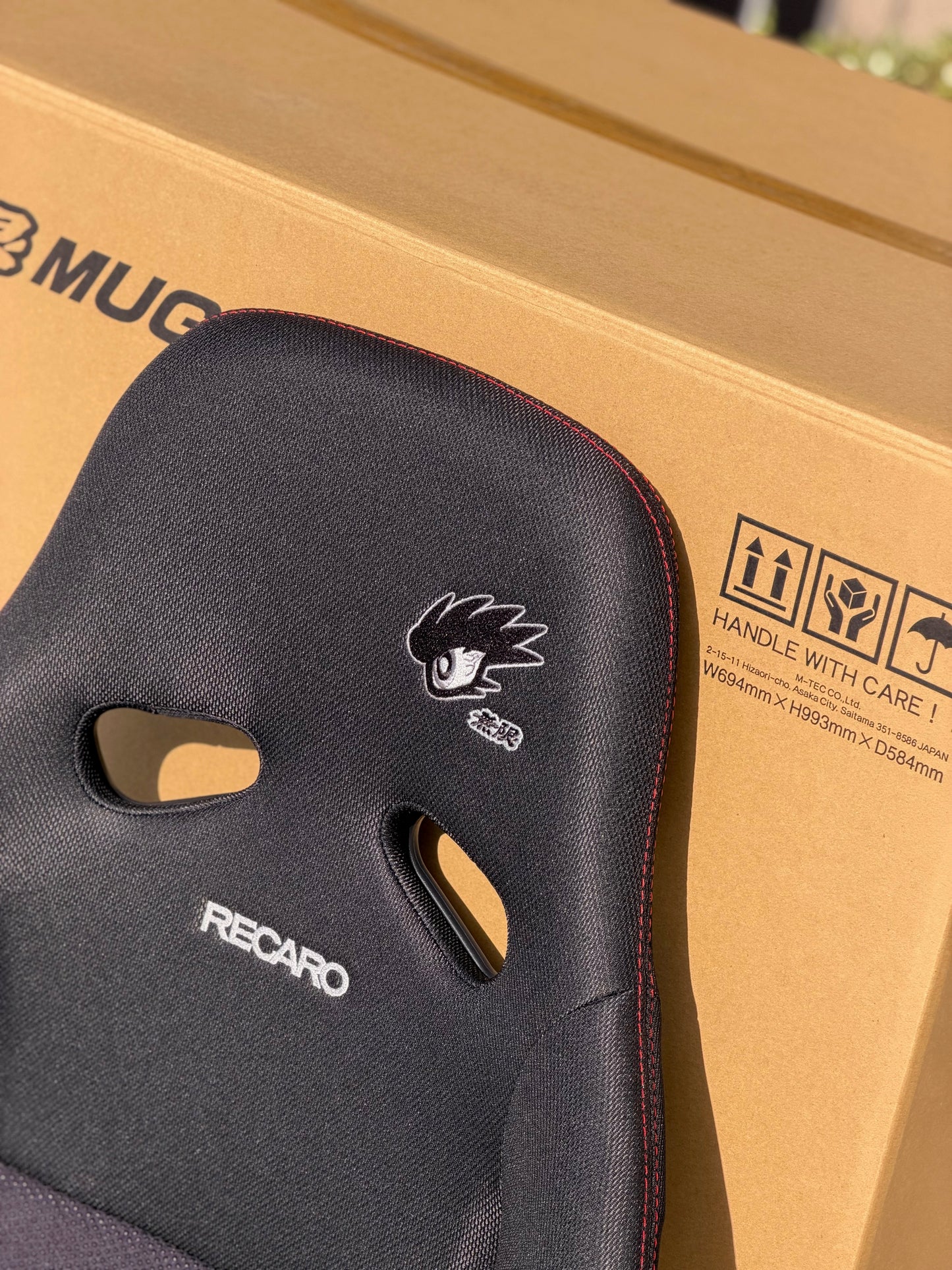 Mugen MS-C Full Bucket Seat with Civic Type R FL5 Rails - Left/Right (PAIR)