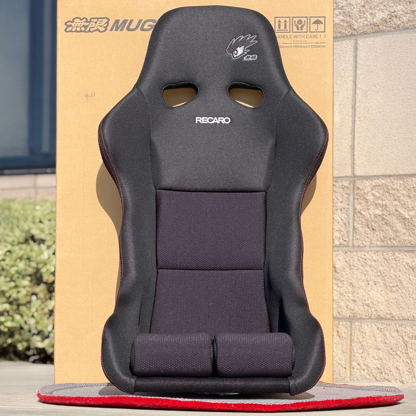 Mugen MS-C Full Bucket Seat with Civic Type R FL5 Rails - Left/Right (PAIR)