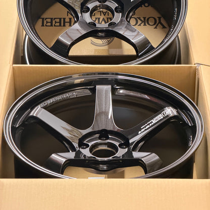 Advan GT Beyond 19x9.5 +25, 19x10.5 +32 5x112 Racing Titanium Black (SET)