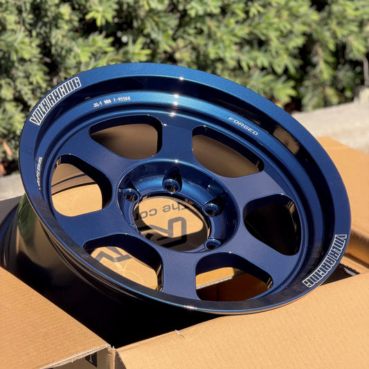 Volk Racing TE37XT M-Spec 17x8.5 +15 6x139.7 Mag Blue (SET)