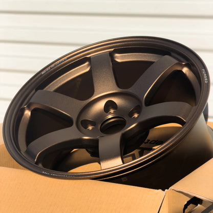Volk Racing TE37 Saga S-Plus 30th Anniversary Sticker Ver. 17x9 +22 5x114.3 Bronze (SET)