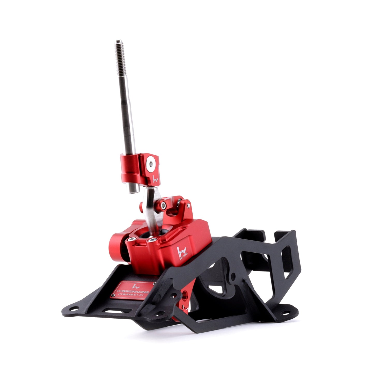 Hybrid Racing Adjustable Short Shifter: Honda Fit (07-13 GD3 / GE8) / Jazz (02-15 GD3 / GE8) w/ Internal Spring +40mm/+70mm Knob Height