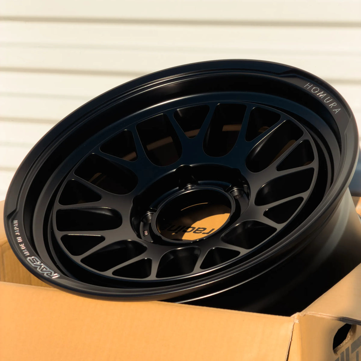 Rays Homura 2x9L-RA 17x8.5 +10 6x139.7 Semigloss Black (SET)