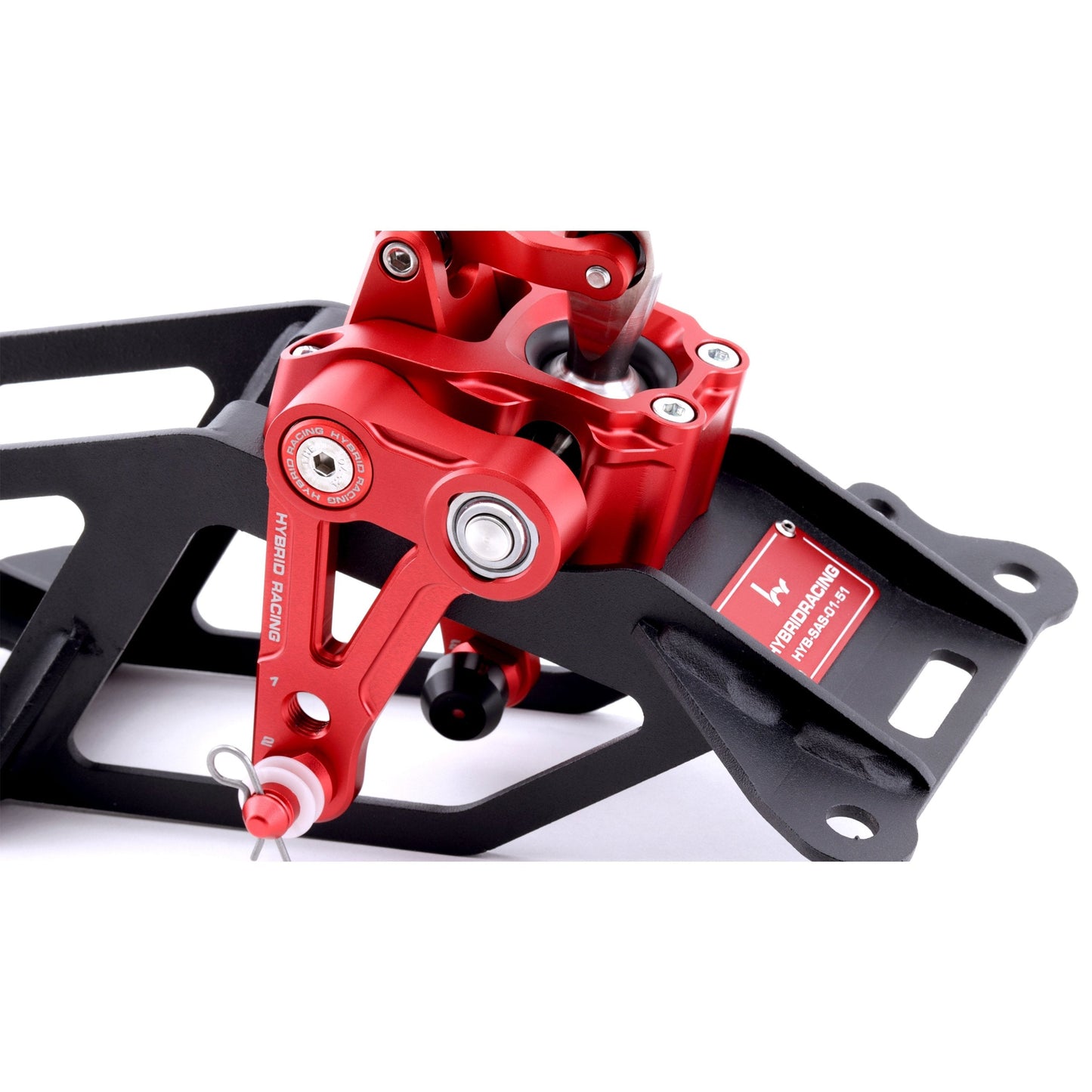 Hybrid Racing Adjustable Short Shifter: Honda Fit (07-13 GD3 / GE8) / Jazz (02-15 GD3 / GE8) w/ Internal Spring +40mm/+70mm Knob Height