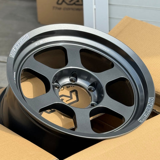 Volk Racing TE37XT M-Spec 18x9 +15 6x139.7 Dark Gunmetal (SET)