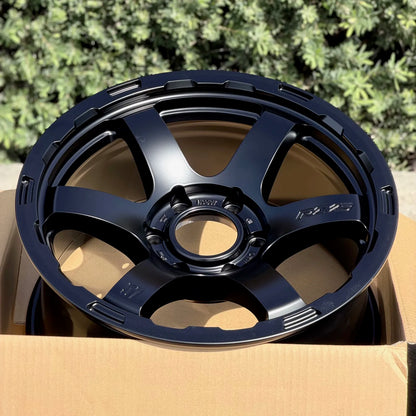 Gram Lights 57DR-X HD 18x9 +20 6x139.7 Semi Gloss Black (SET)