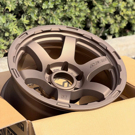 Gram Lights 57DR-X HD 17x8.5 -20 6x139.7 Dark Bronze (SET)