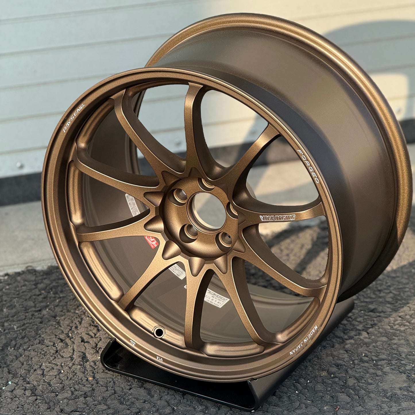 Volk Racing CE28N-Plus 18x9.5 +38 5x120 Blast Bronze (SET)