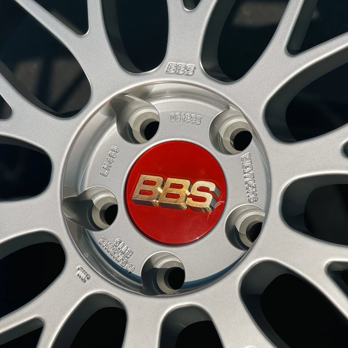 BBS LM 20x9.5 +8, 20x10.5 +15 5x112 Diamond Silver (SET)