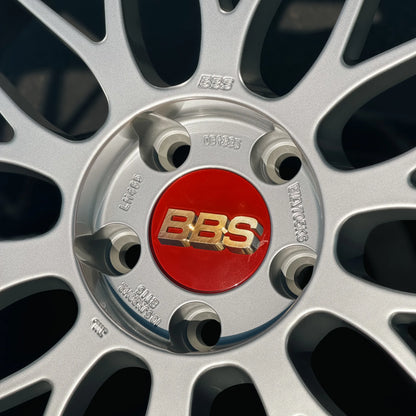 BBS LM 20x9.5 +8, 20x10.5 +15 5x112 Diamond Silver (SET)