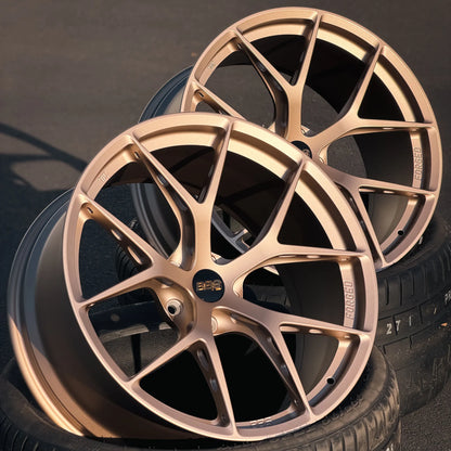 BBS FI-R Evo 20x9.5 +10, 20x10.5 +15 5x112 Citrine Gold (SET)