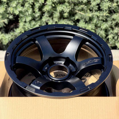 Gram Lights 57DR-X HD 17x8.5 -20 6x139.7 Semi Gloss Black (SET)
