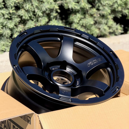 Gram Lights 57DR-X HD 17x8.5 -20 6x139.7 Semi Gloss Black (SET)
