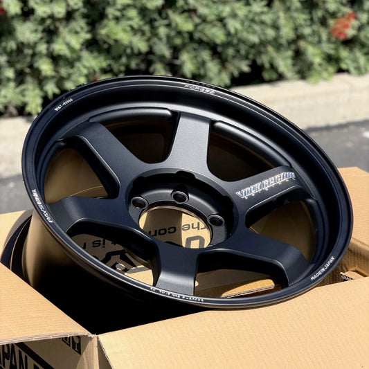 Volk Racing TE37 Ultra Large PCD M-Spec 18x9 +15 6x139.7 Matte Black (SET)