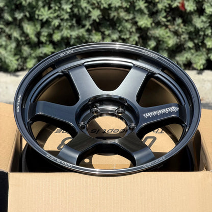 Volk Racing TE37 Ultra Large PCD M-Spec 18x9 +15 6x139.7 Shining Black Metal (SET)