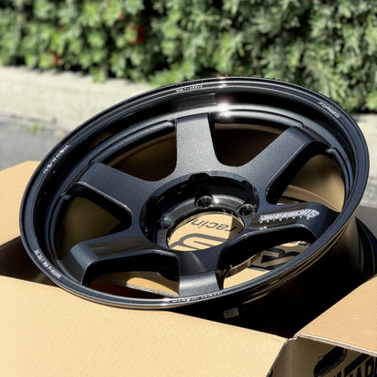Volk Racing TE37 Ultra Large PCD M-Spec 18x8 +0 6x139.7 Diamond Dark Gunmetal (SET)