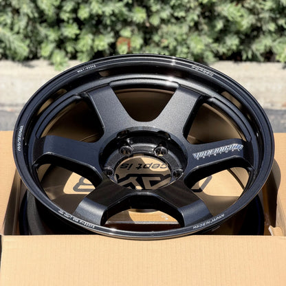 Volk Racing TE37 Ultra Large PCD M-Spec 18x8 +0 6x139.7 Diamond Dark Gunmetal (SET)