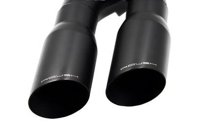 Roush 21-24 Ford F-150 5.0L 4in Black Exhaust Y Tip Kit