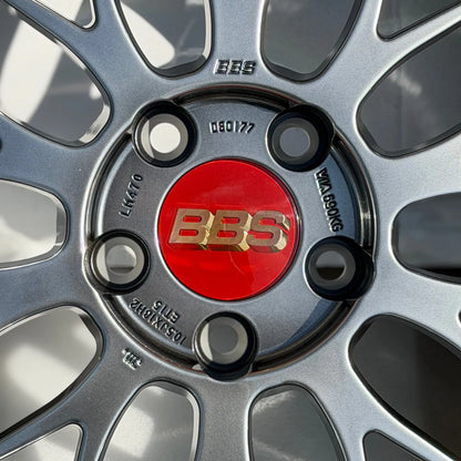 BBS LM 18x10.5 +15 5x114.3 Diamond Black (SET)