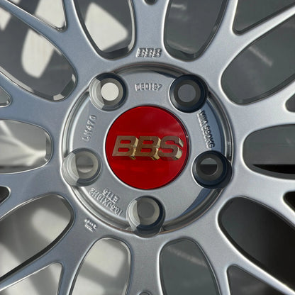 BBS LM 18x10.5 +15 5x114.3 Diamond Silver (SET)