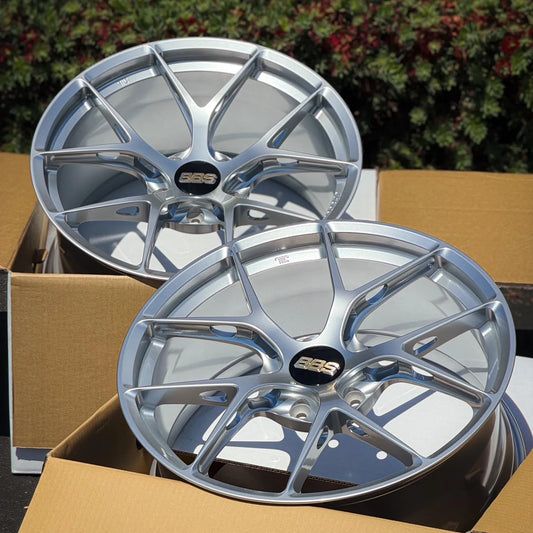 BBS FI-R 20x9 +48, 20x11.5 +46 5x130 Diamond Silver (SET)
