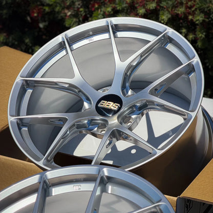 BBS FI-R 20x9 +48, 20x11.5 +46 5x130 Diamond Silver (SET)